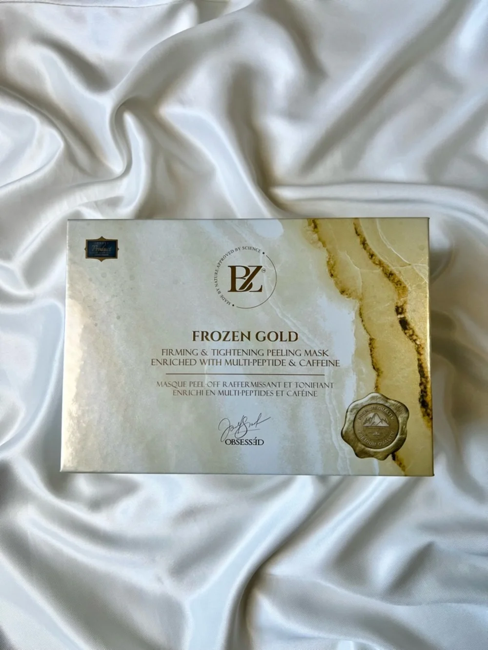 BELOW ZERO Frozen Gold Firming & Tightening Peeling Mask - Picture 2 of 5
